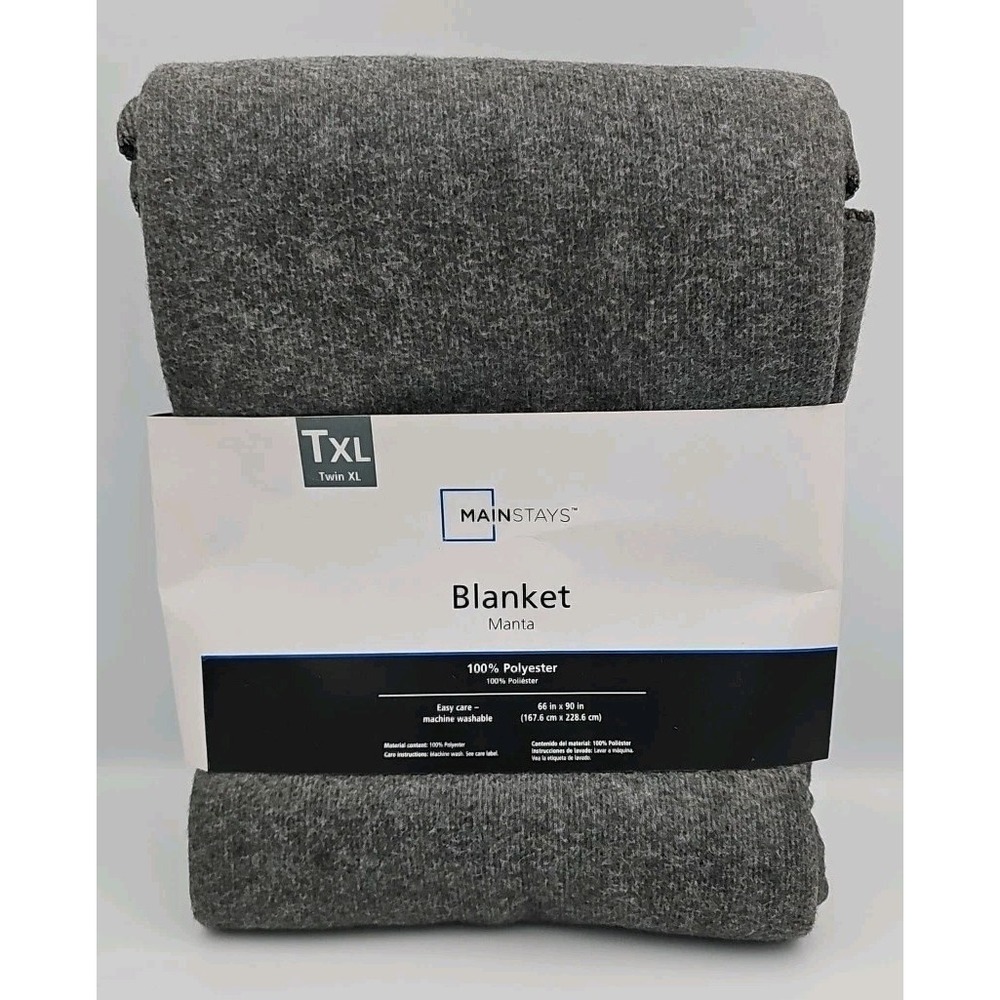 Mainstays Blanket Manta Twin Extra Long 66x90 Green